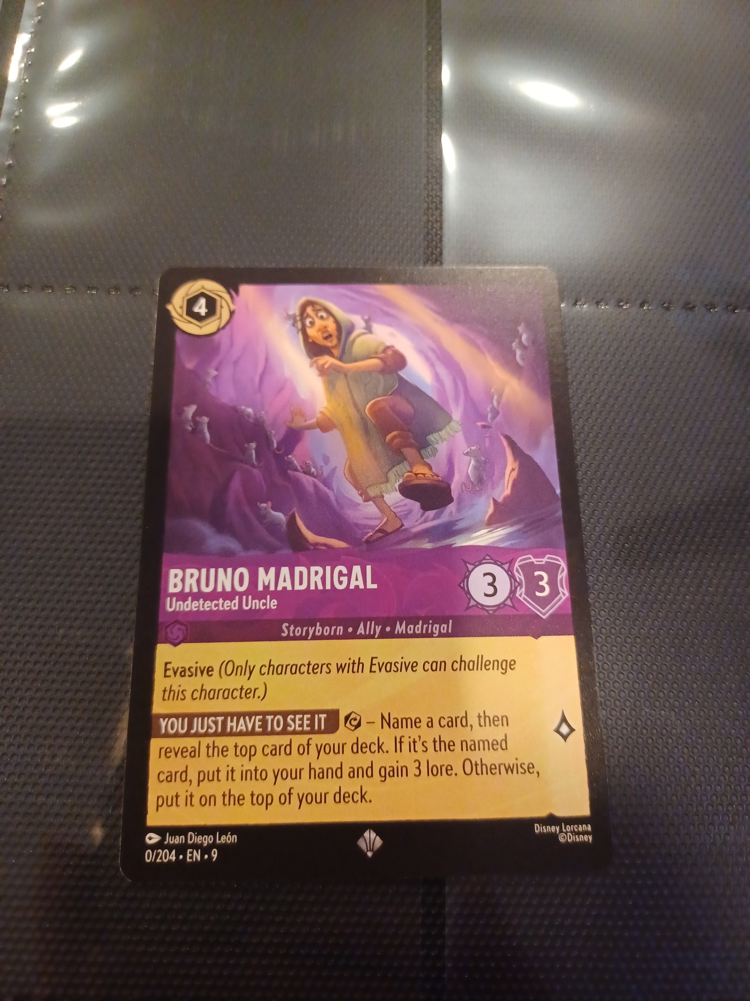 bruno lorcana card Reign of Jafar Starter Deck (Amber Amethyst) Giulia Riva Ursulas Return Singles Does We Don't Talk About