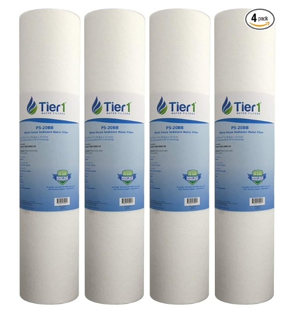 Hydro-Cure Sediment Filter DG 50/25 Micron 4.5 in x 20 in (Case of 6