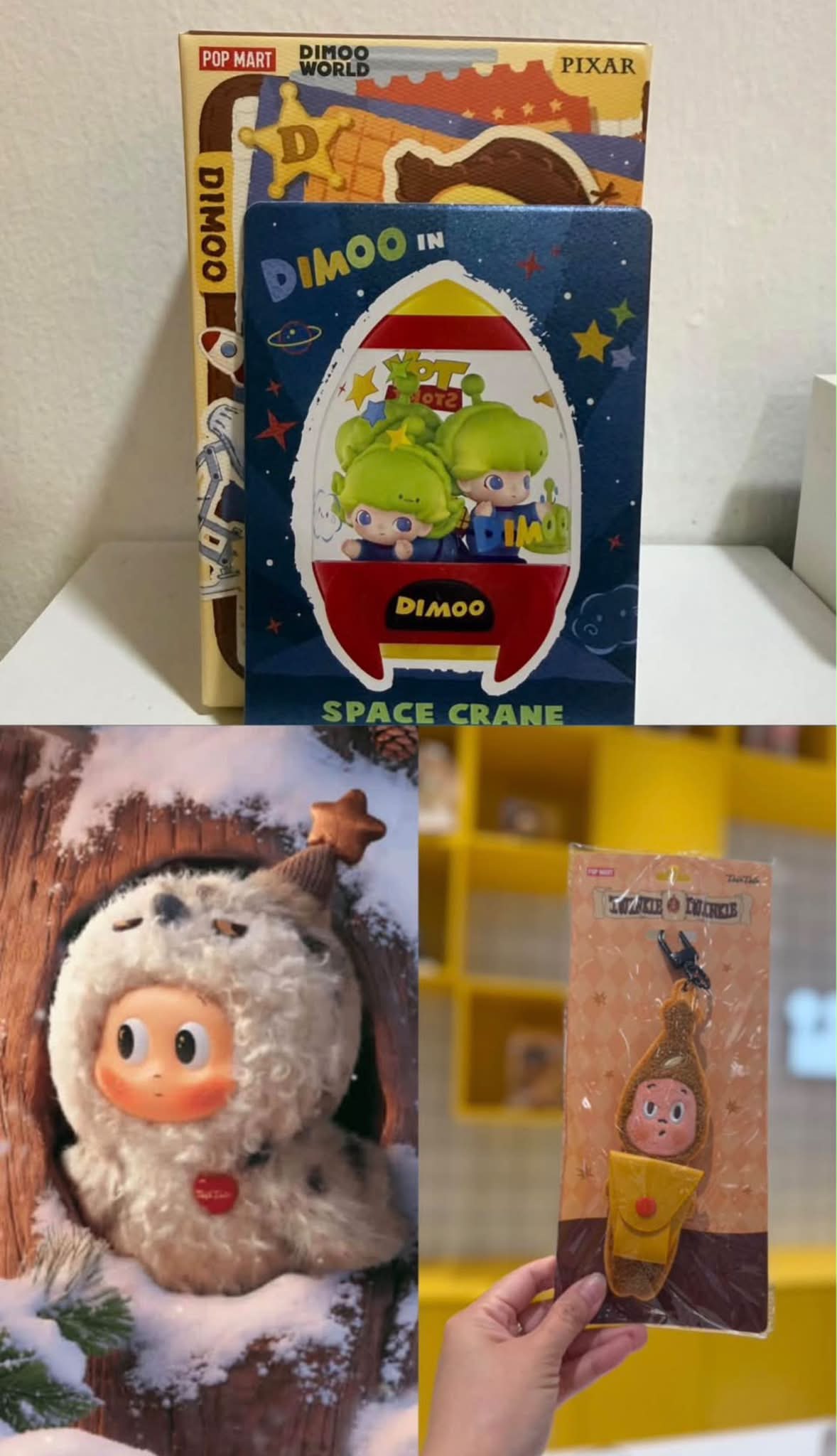 WTS ➗ Dimoo Space Crane Secret Combo RM180 Take all Postage RM10WM