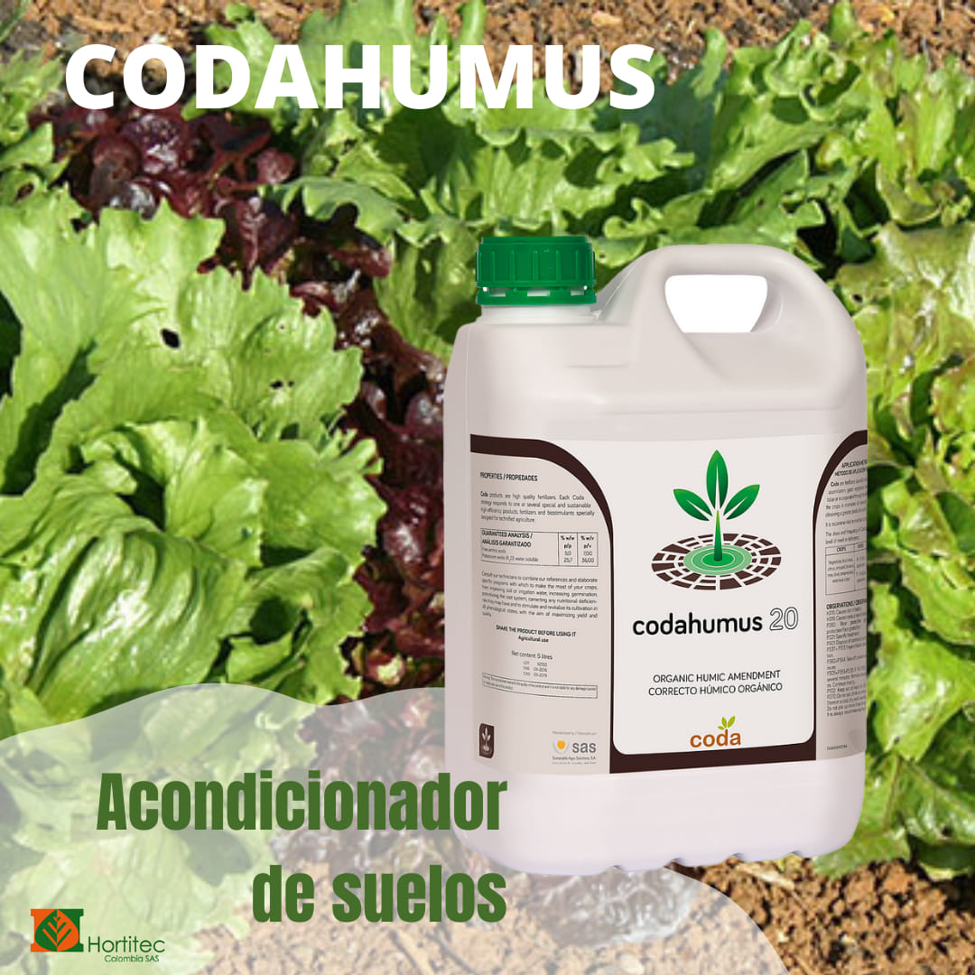 Codahumus, mejora las propiedades... - Hortitec Colombia SAS
