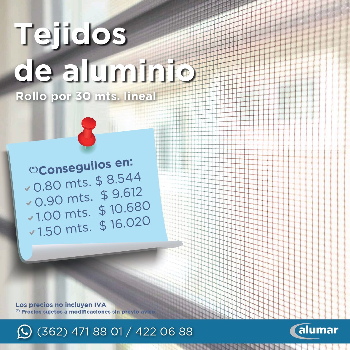 Alumar srl - 🧑‍🔧👨‍🔧📝👇 Los tejidos son utilizados en... | Facebook