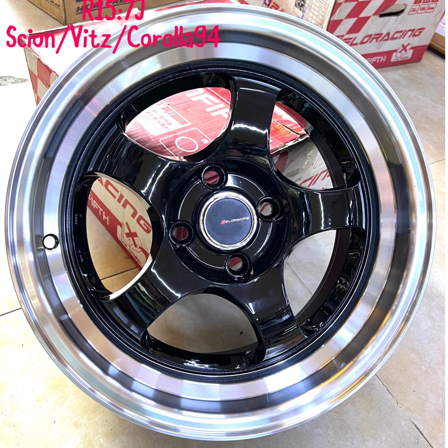 😍 R15 🤪#ScionCorolla9498Vitz... - Sok Sreypich Sport Rim-Sp