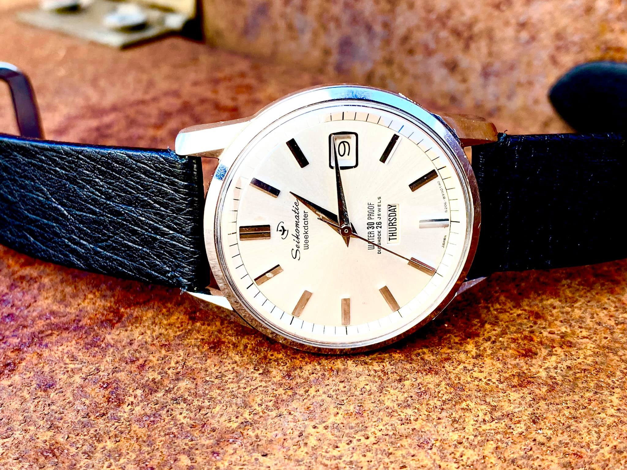 1964 Seiko 6206-8980 Seikomatic Weekdater Watch Discussion