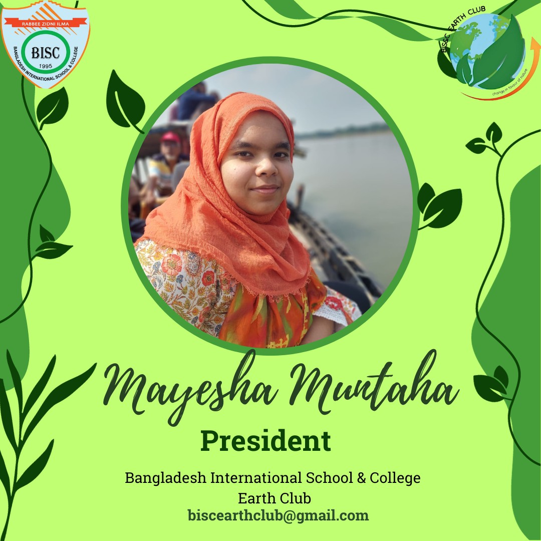 BISC Earth Club - 🌍 Meet the Powerhouse Panel of the BISC...