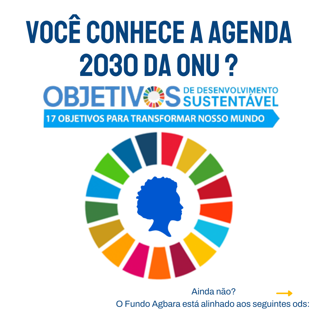 Fundo Agbara - A Agenda 2030 é um plano de ação que indica...