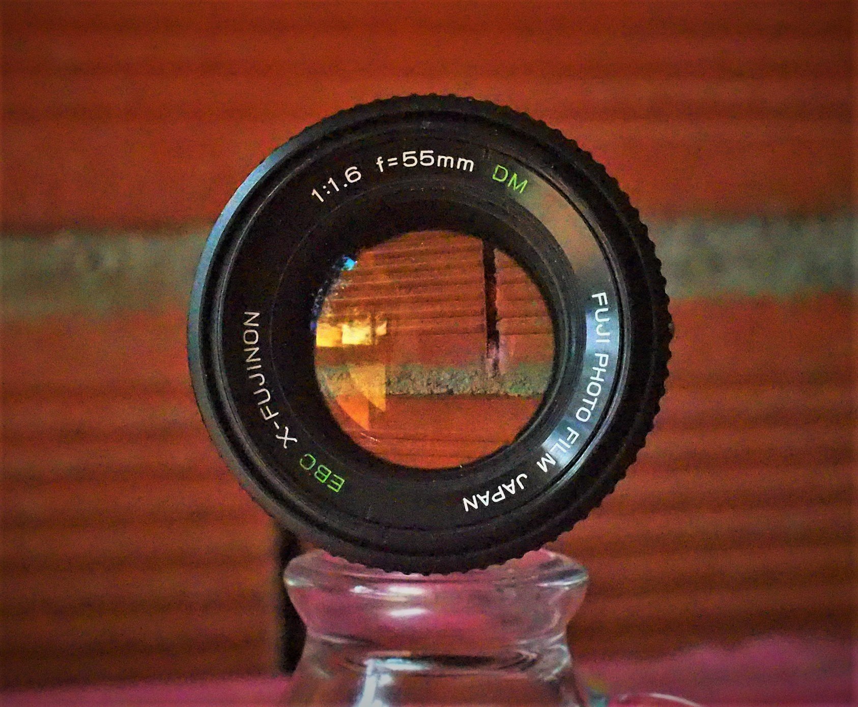 FUJI EBC X-Fujinon 50mm f1.6 DM Wide open it's quite soft but this