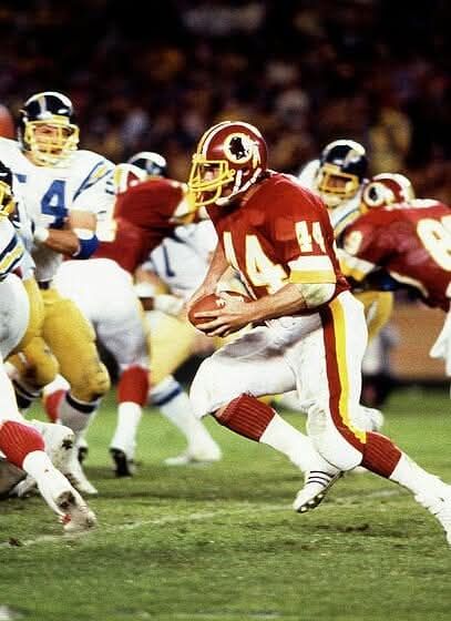 John Riggins - Redskins Legend | John Riggins rushing against the San ...