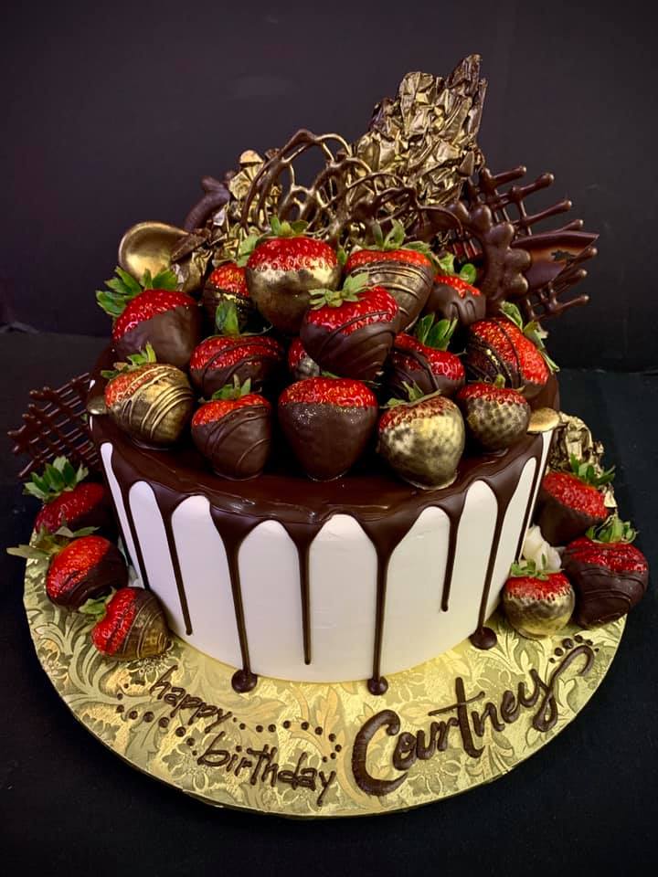 Beautiful Chocolate Cakes With Strawberries Chocolate Strawberry Cake