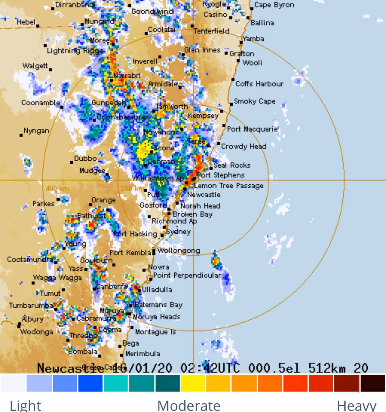 🌧 Look at that radar! Thunderstorms... - NSW Incident Alerts | Facebook