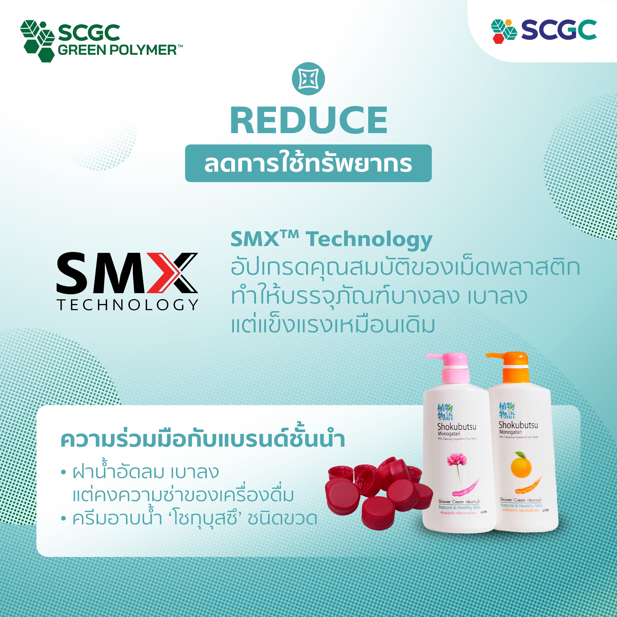 SCGC - ♻SCGC GREEN POLYMER™ นวัตกรรมพลาสติกจาก SCGC...