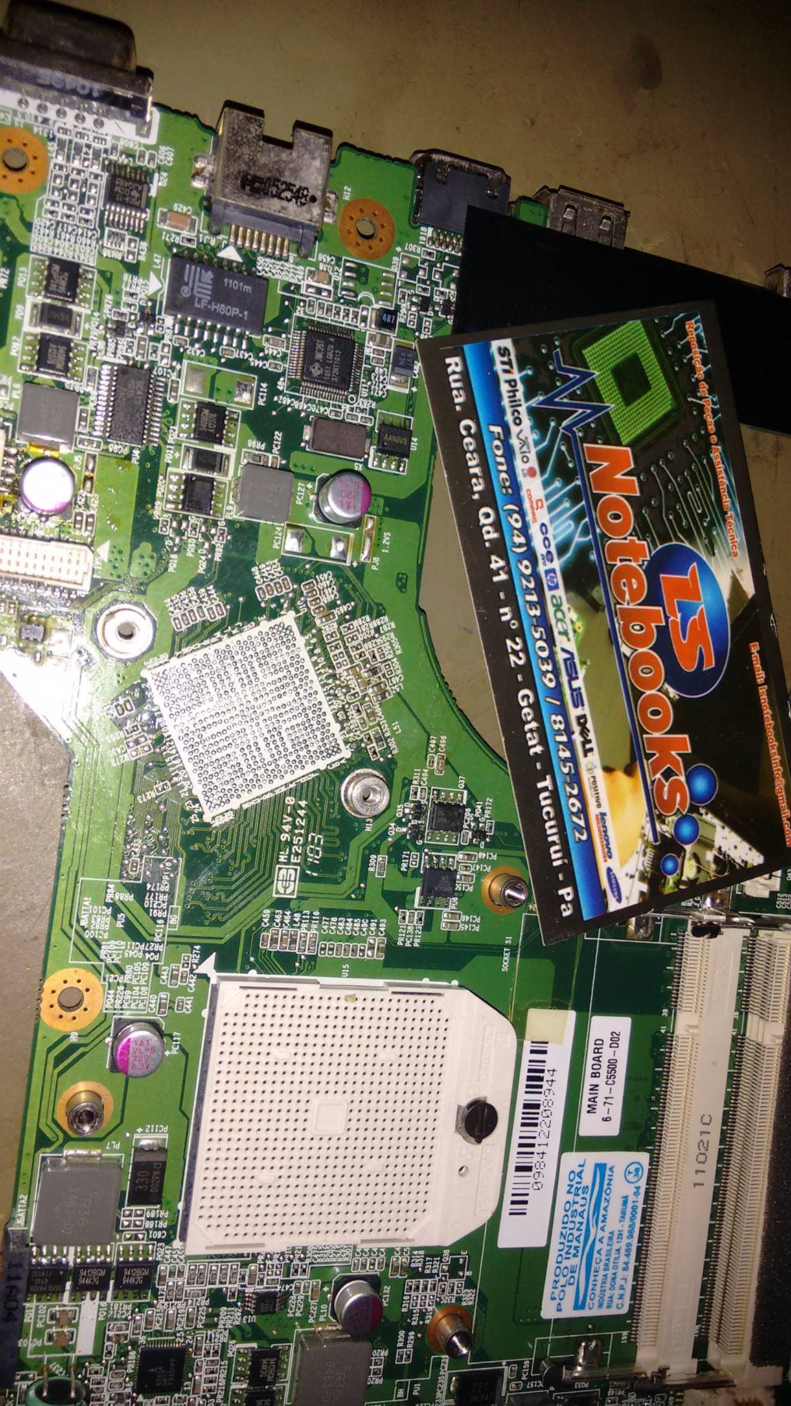 LS Notebooks - ---------REPARO DE PLACA MAE DE... | Facebook