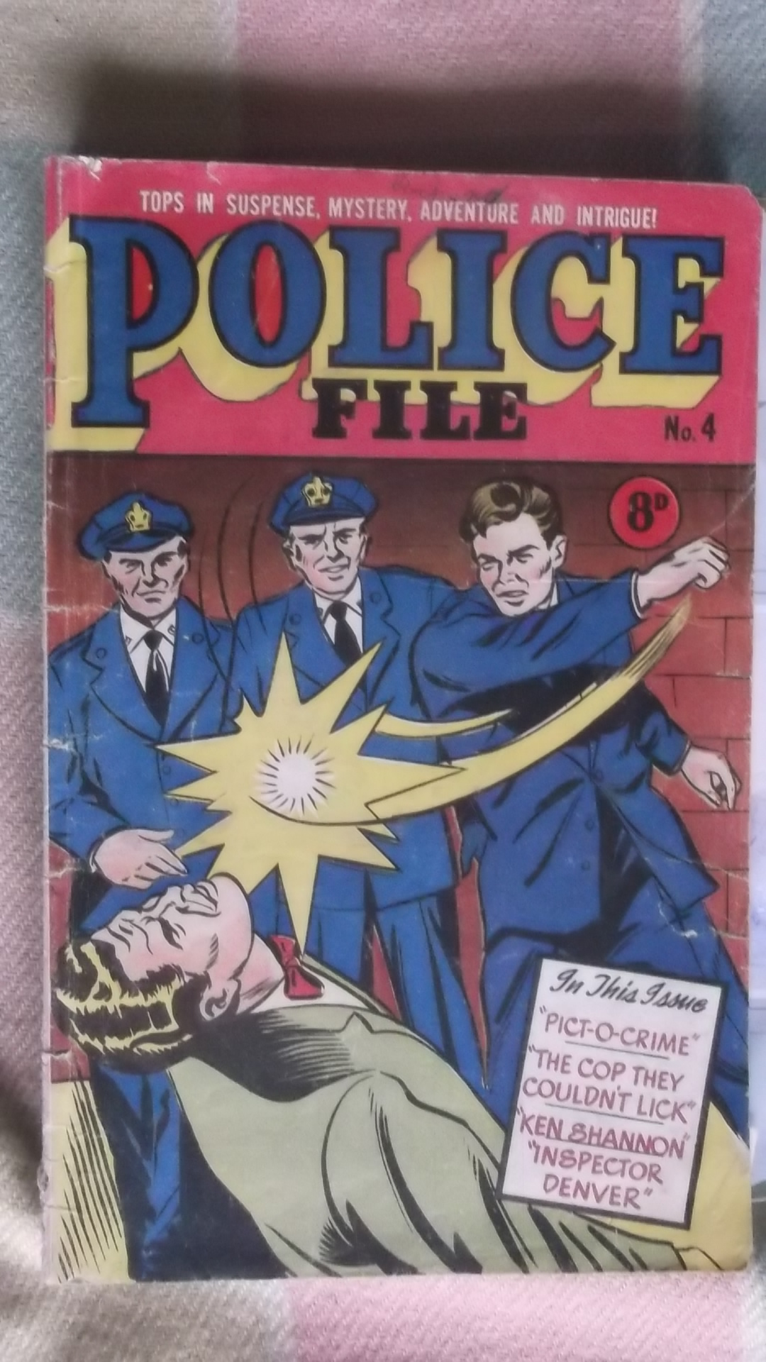 New Zealand Comics | Police File. No.4 | Facebook