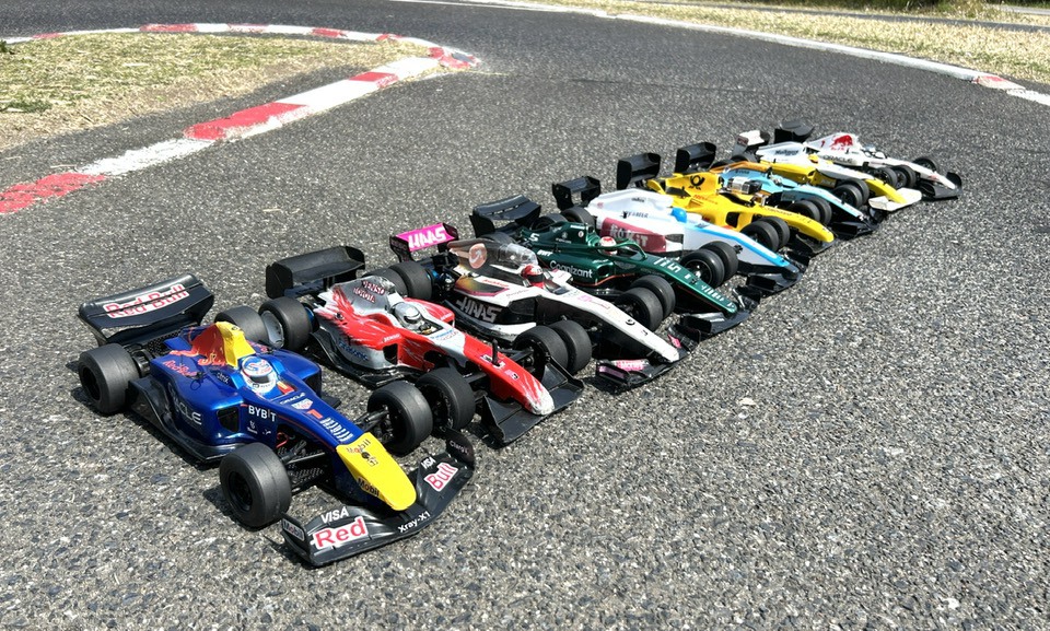 Tamiya trf104 mclaren f1 body