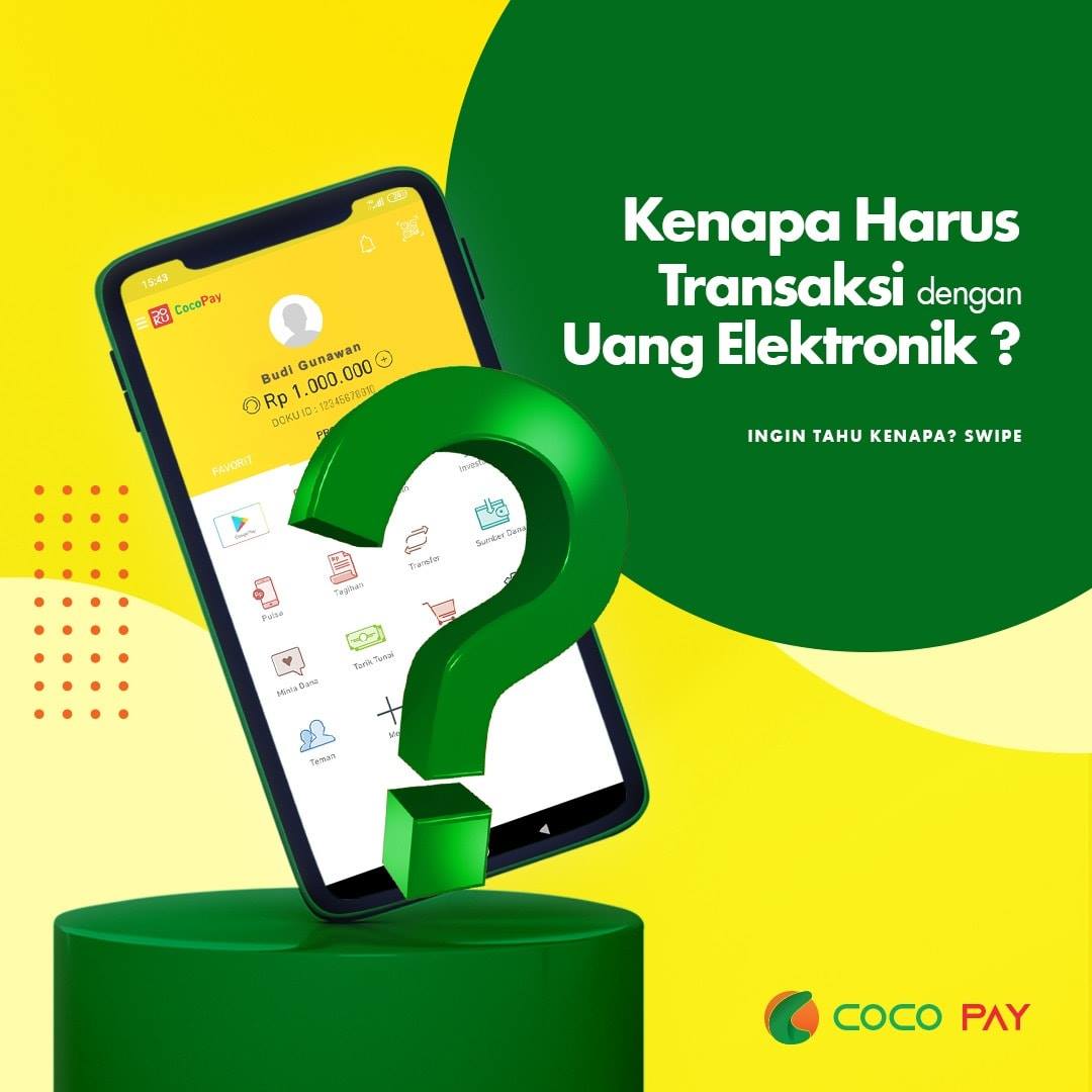 Coco Group Bali - Yuk kurangi pemakaian uang tunai/cash... | Facebook