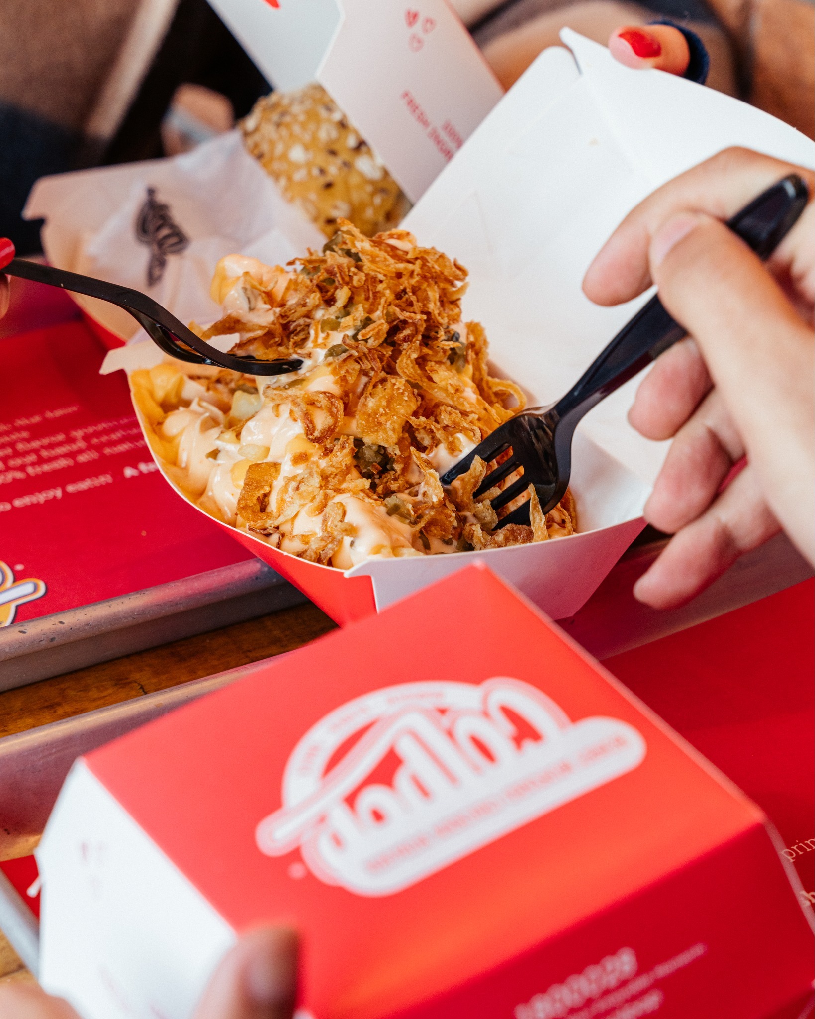 COLPOP - Delta fries, the best kind of snacks you can have...
