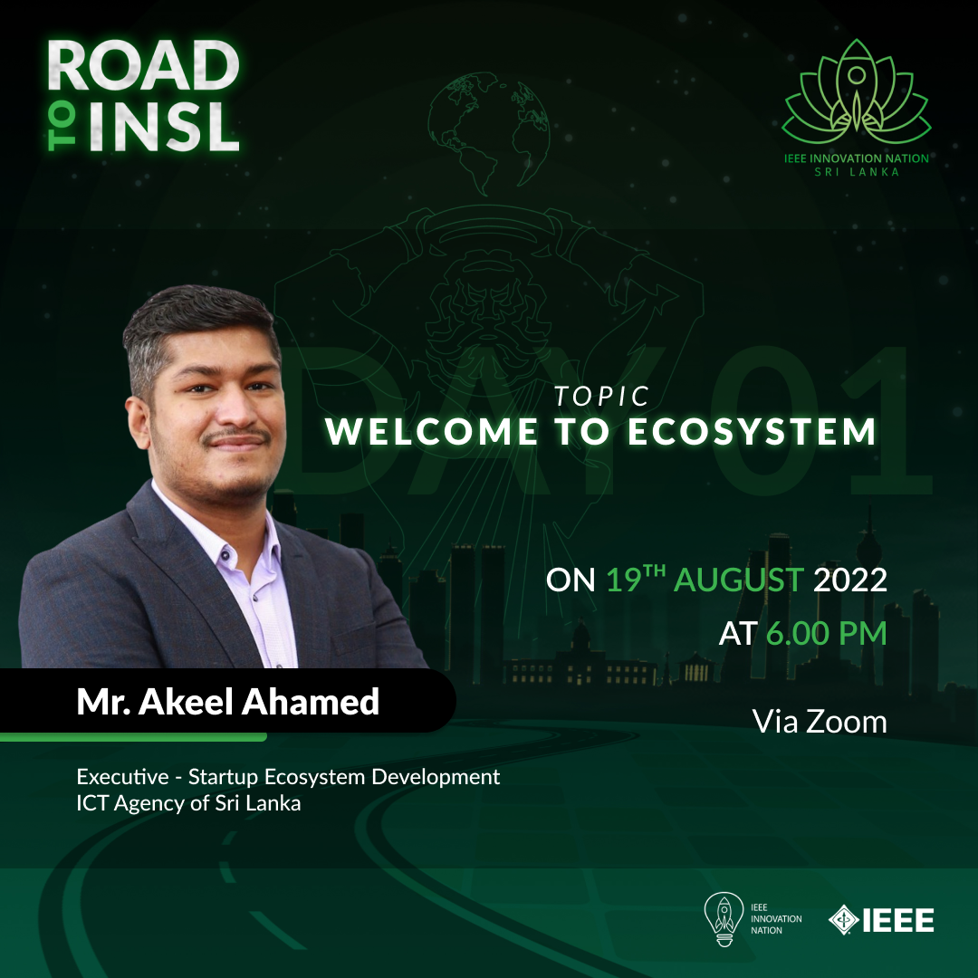 Meet our speakers!... - IEEE Innovation Nation Sri Lanka