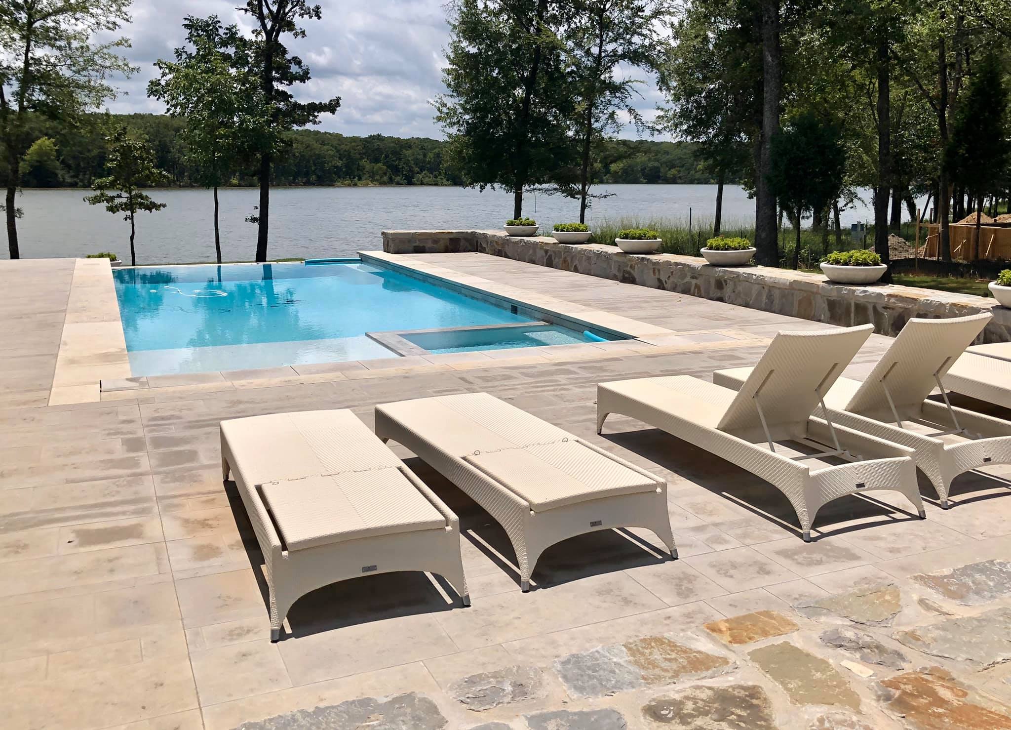 Waterline Pools - A pool with a view! Stunning virtual... | Facebook