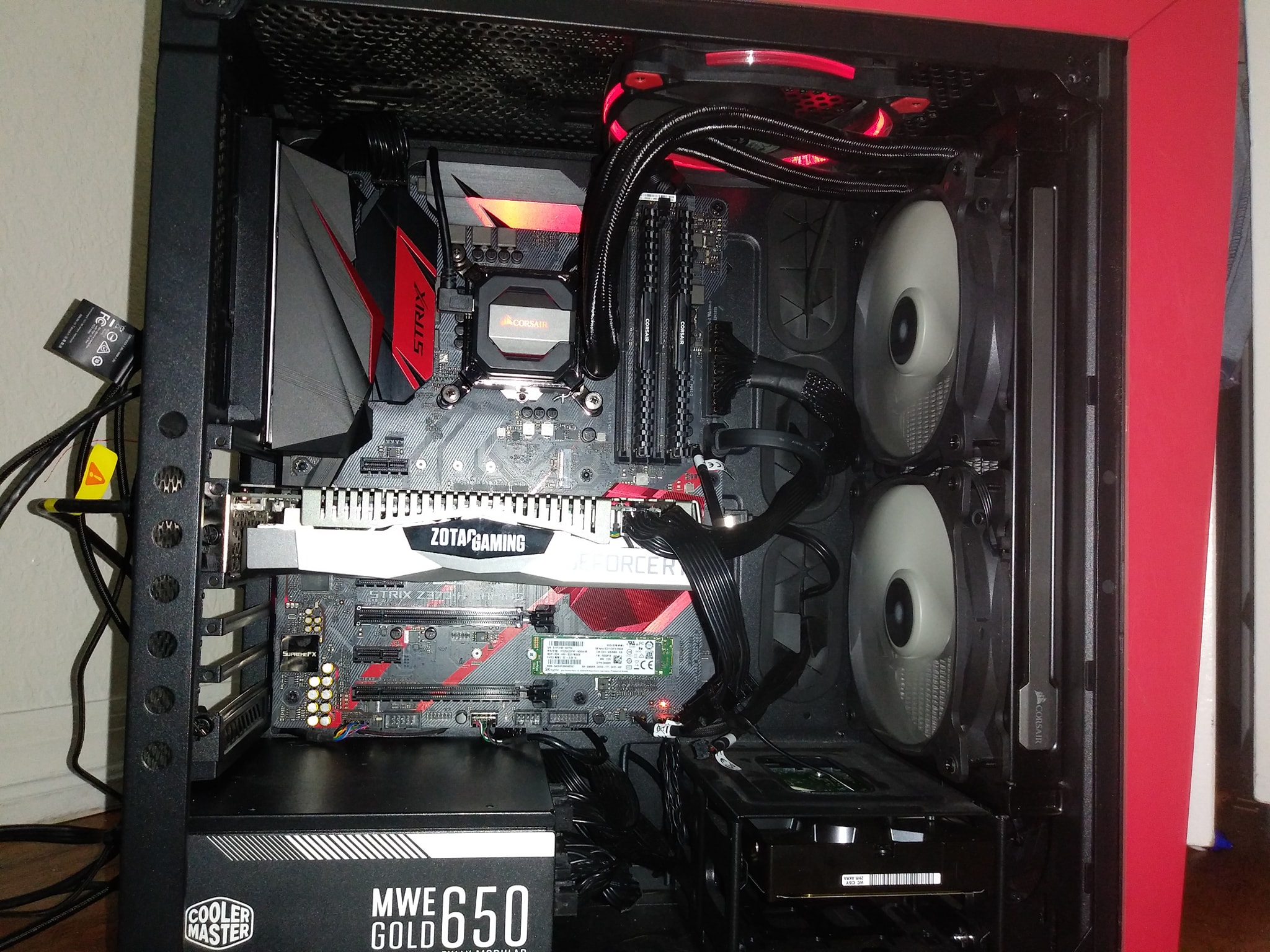 First PC build with i7-8700K, 32GB 3200MHz, RTX 3070, and 1TB nvme 