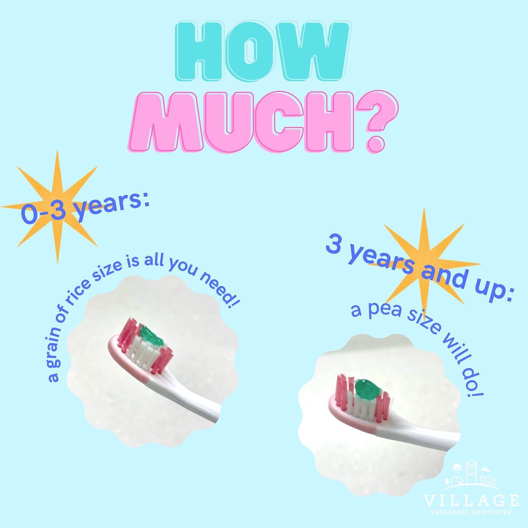 ⭐️Fluoride Toothpaste:... - Village Pediatric Dentistry