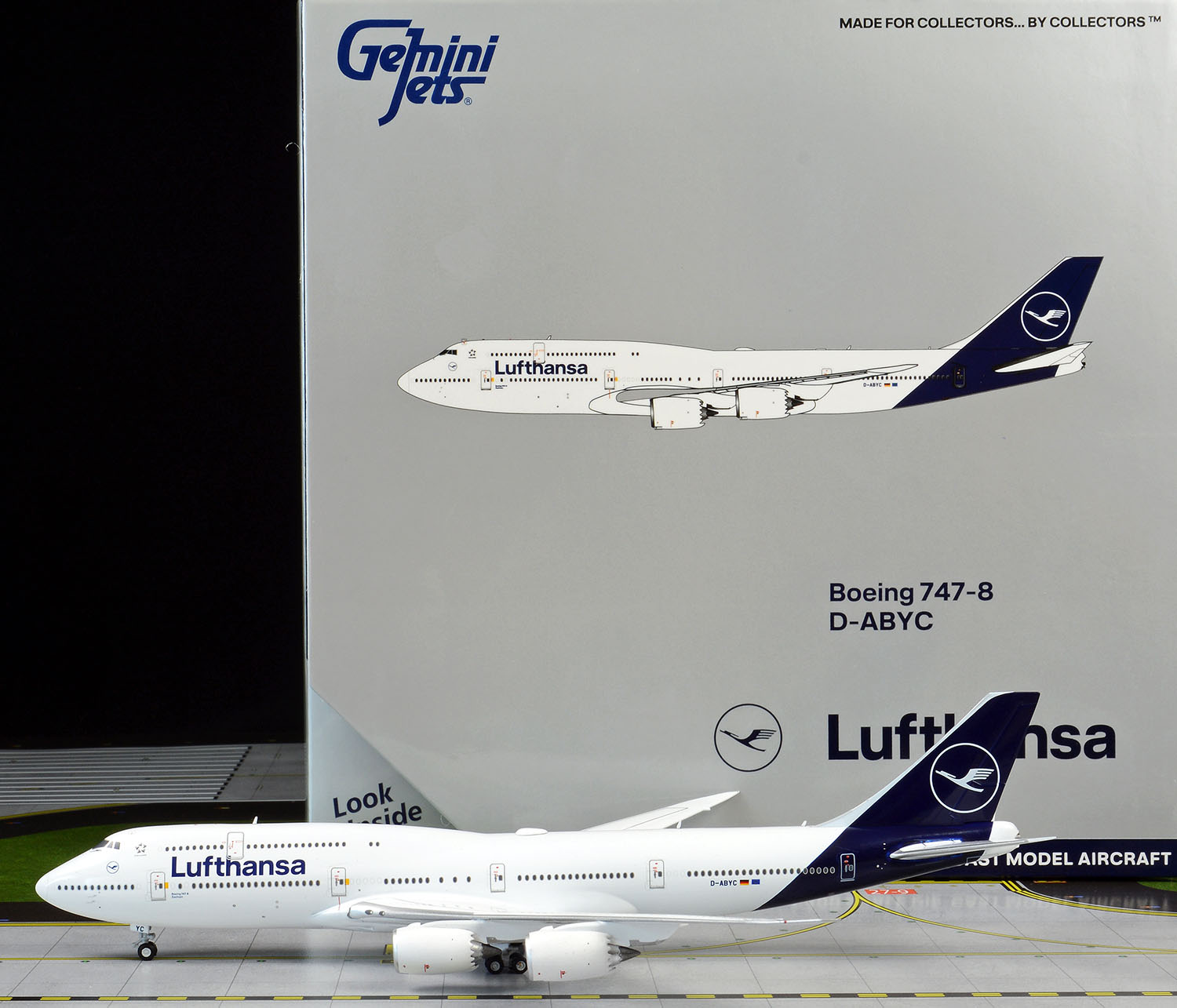 JUST LANDED! GeminiJets 1:400-scale Lufthansa The Boeing Company