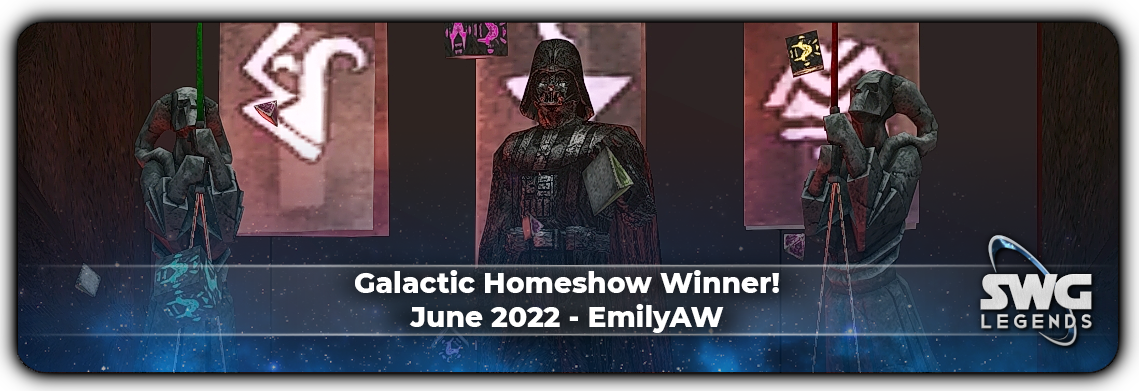 SWG - Hello Legends! We are pleased to announce the winner of the June ...