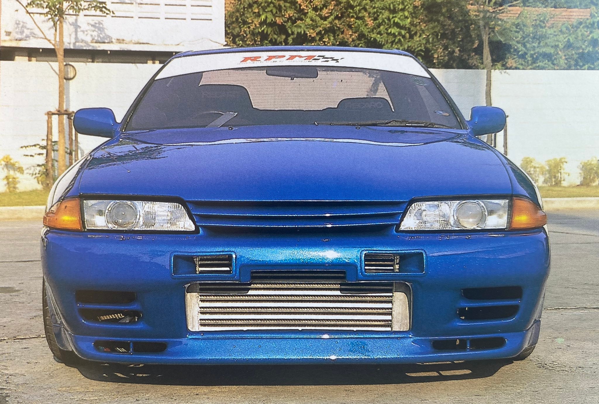 90s Lover | R32 จากร้าน RPMทำสีเกล็ดจาก Aim Racing Project น่าจะคันแรกๆ ...