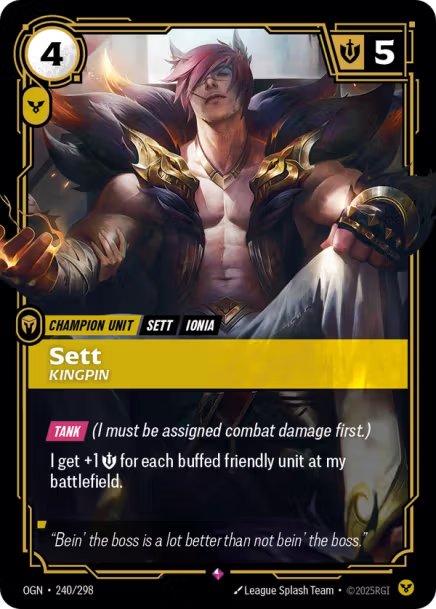 i move sett with showstopper to an occupied battlefield can i move