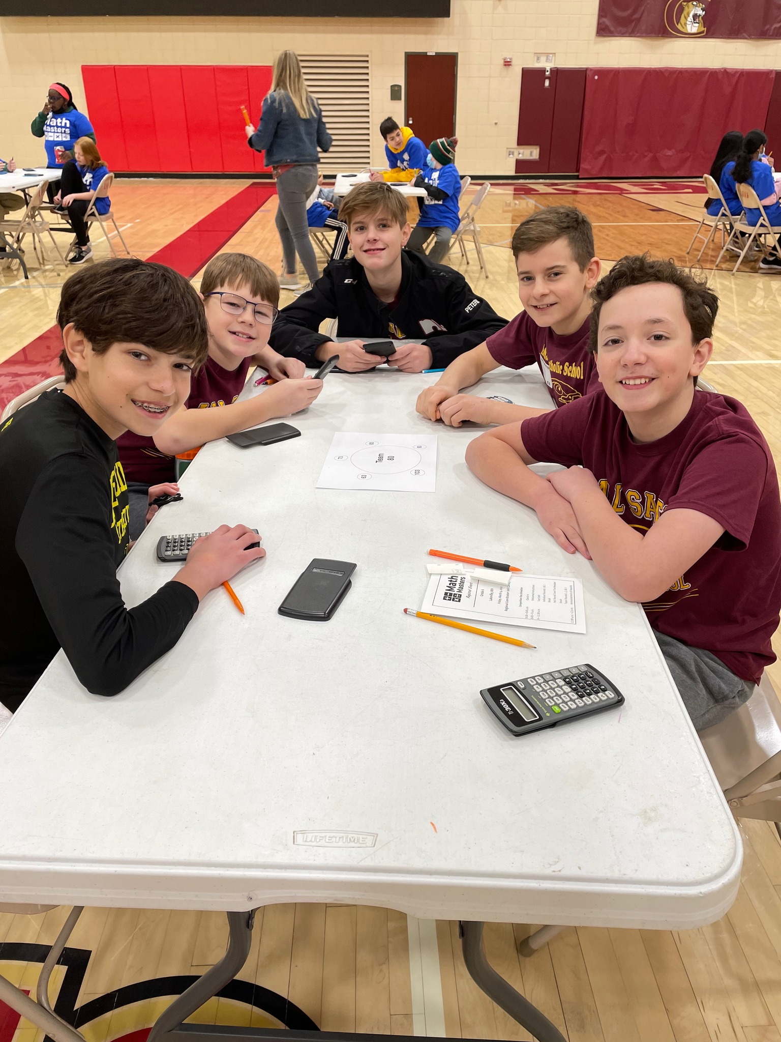 Our 6th graders competed in... - All Saints Catholic School