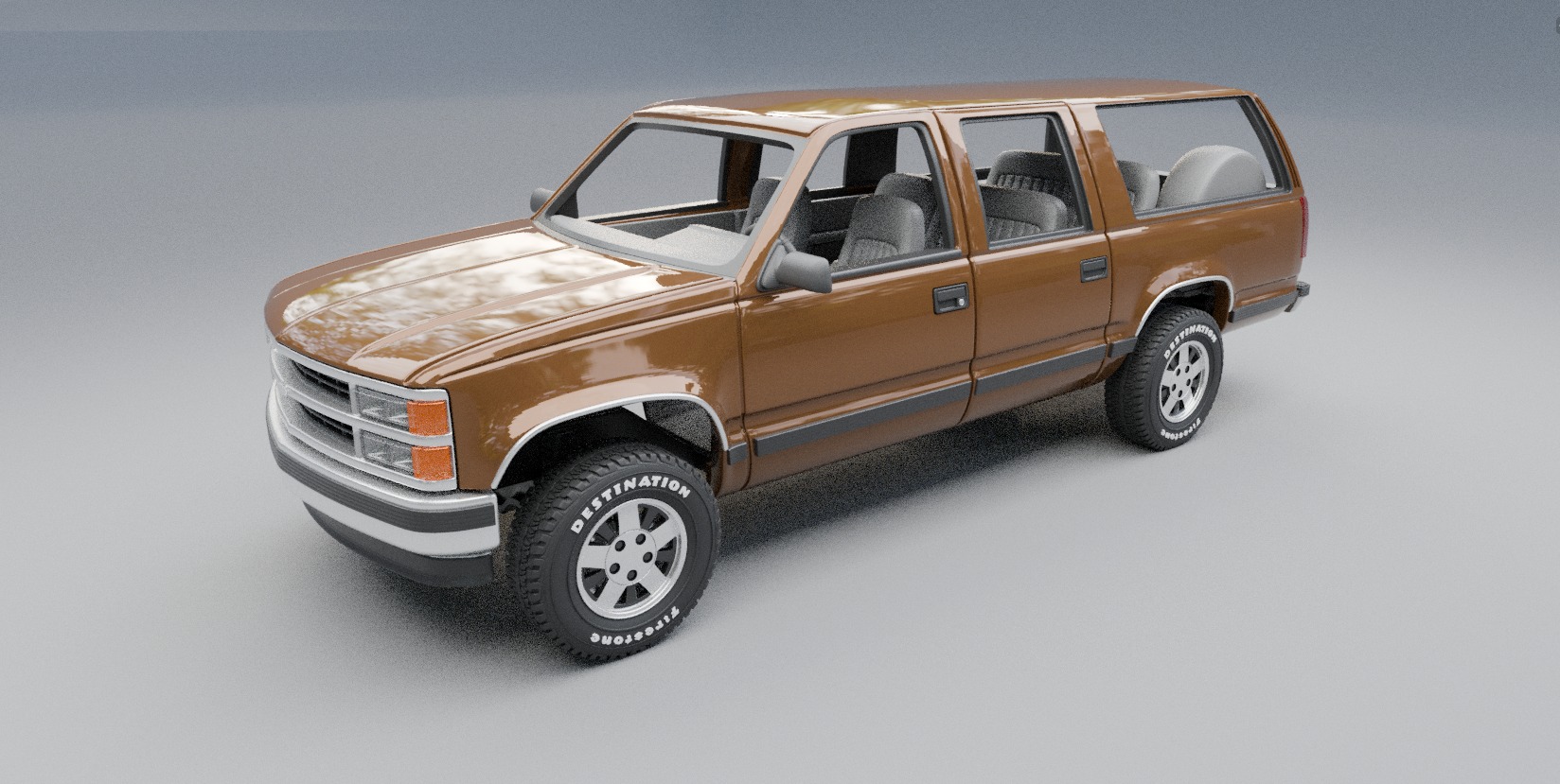 DCCLvans Chevrolet Suburban (1993) 1:24