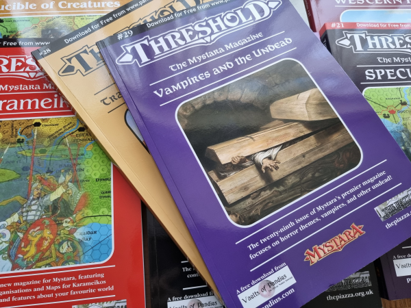 Threshold Magazine - Following the publication of the digital version ...
