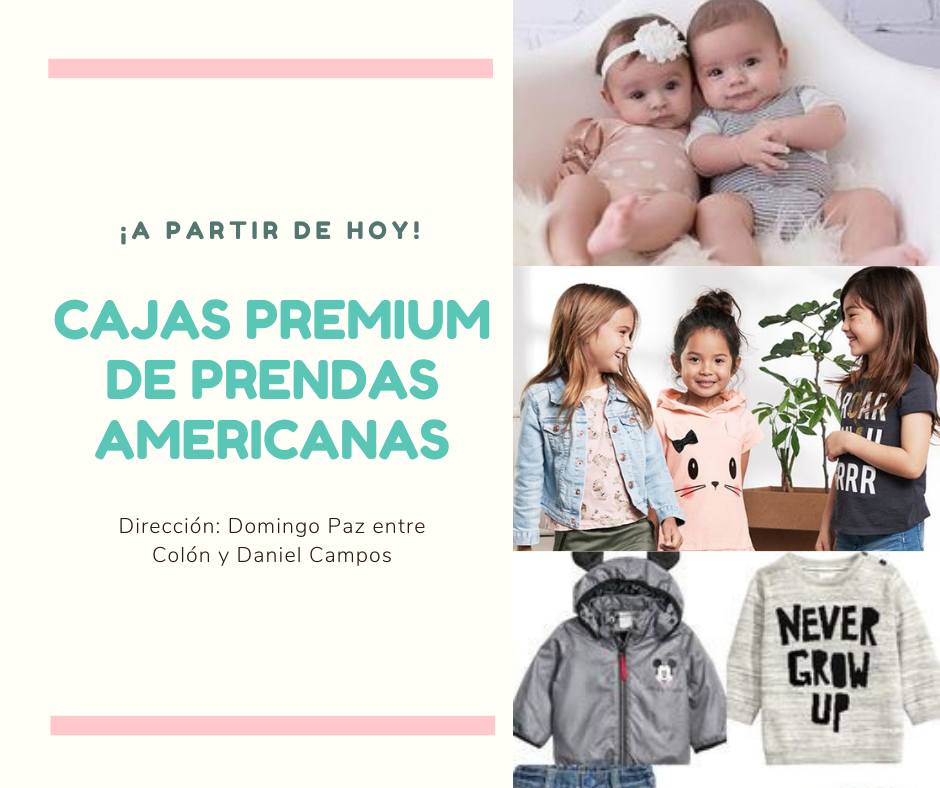 Infanity - Volvieron nuestras cajas premium de ropa americana para ...