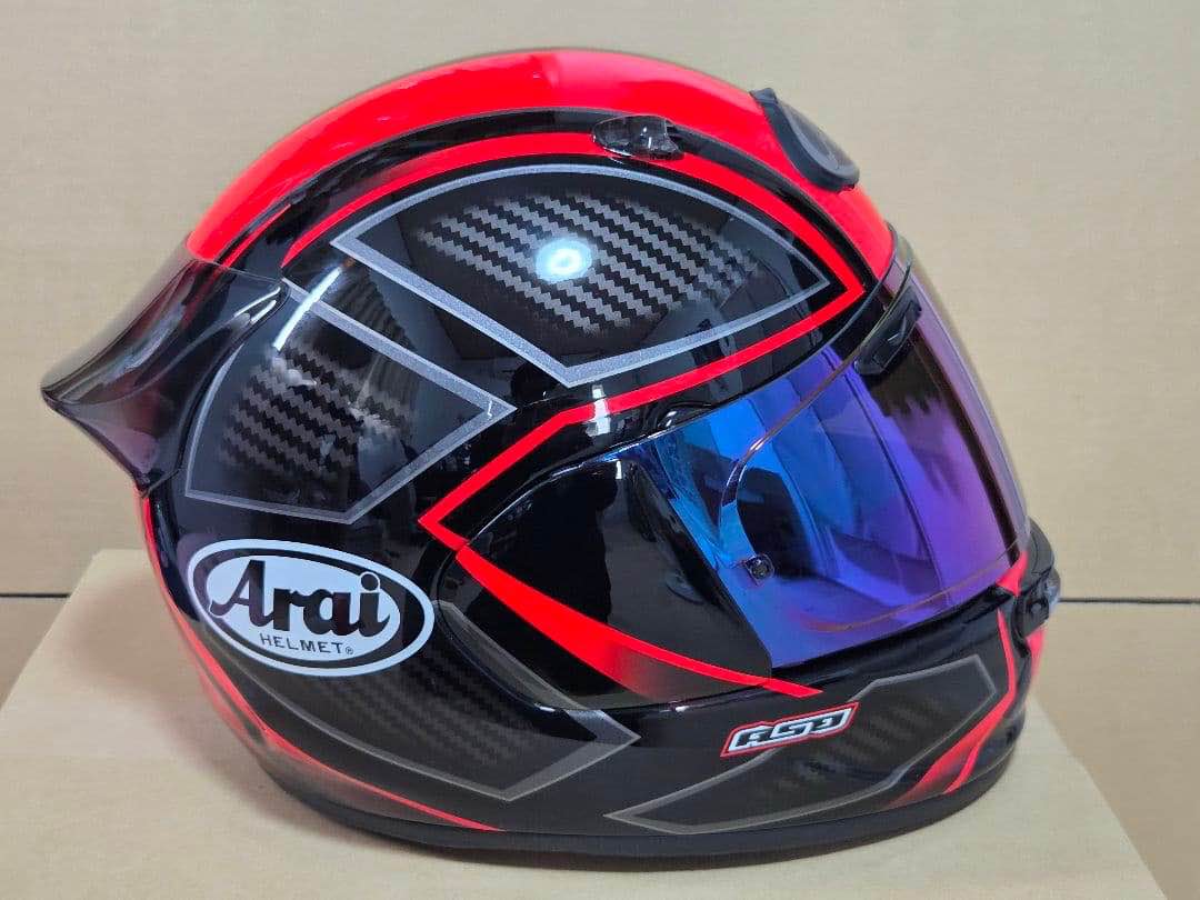 バイク Arai ASTRO GX SPINE レッド XL(61-62cm)