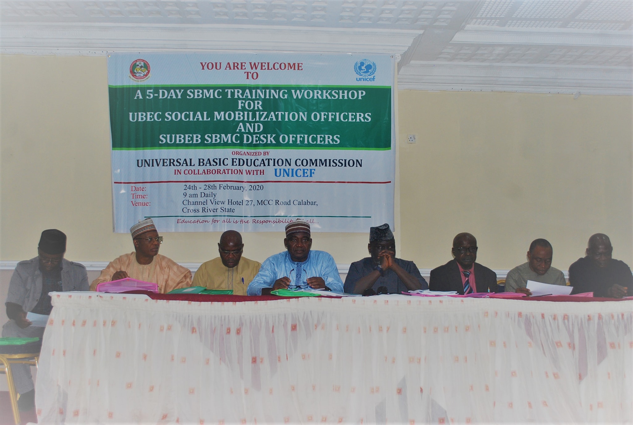 UBEC... - State Universal Basic Education Board - CRS, Nigeria | Facebook