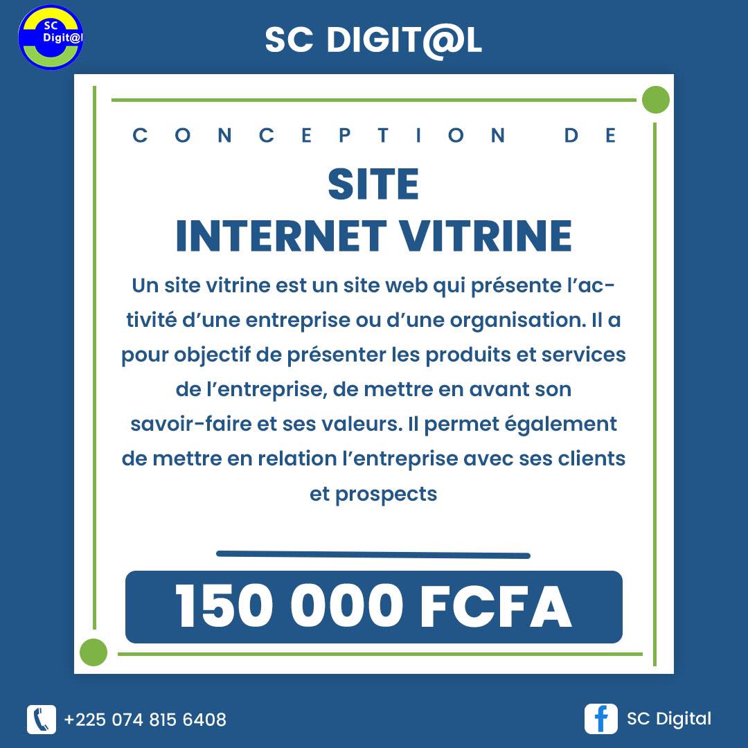 SC Digital - Votre présence en ligne est la clé du succès....