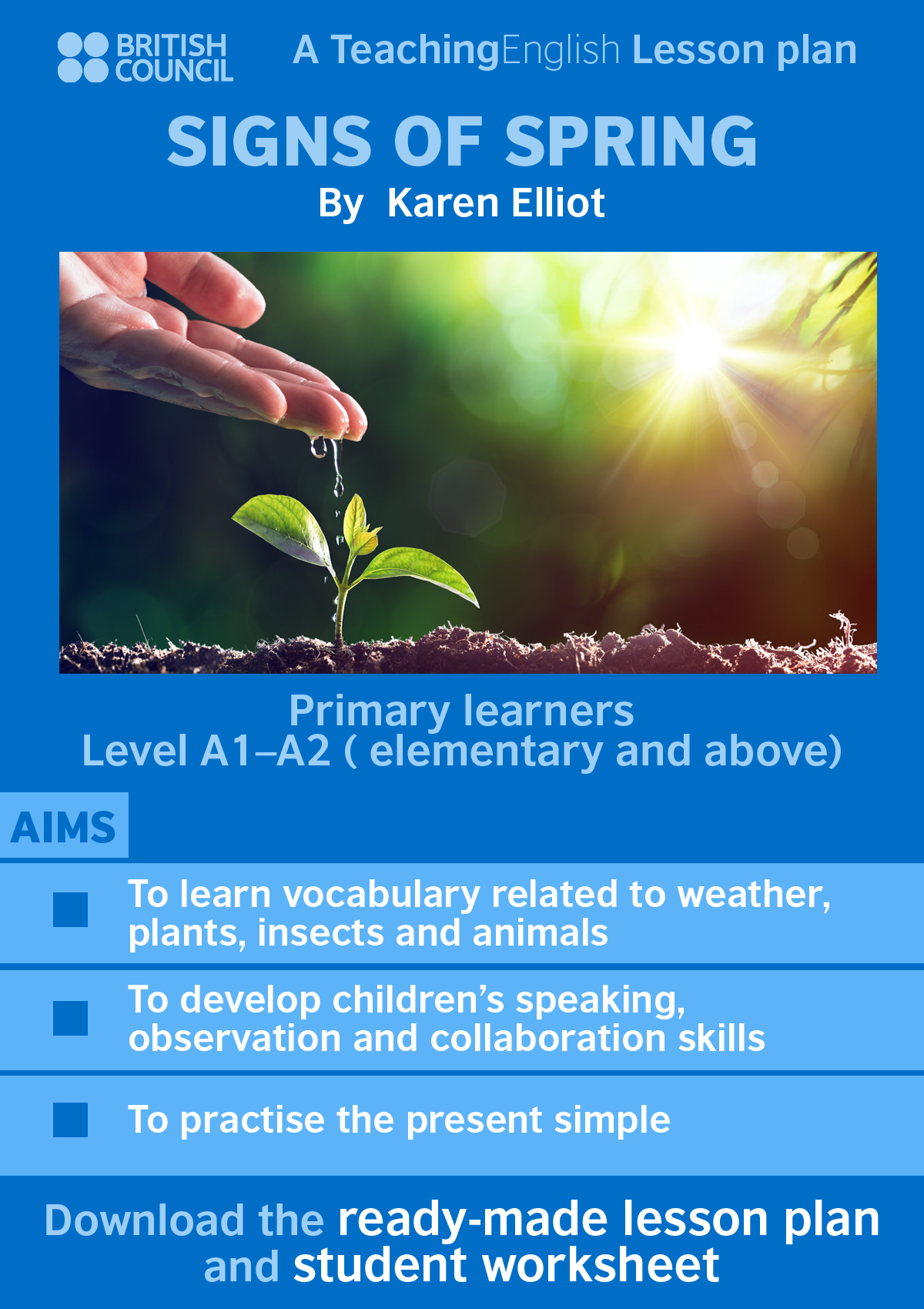 Here’s a lesson you’ll... - TeachingEnglish - British Council