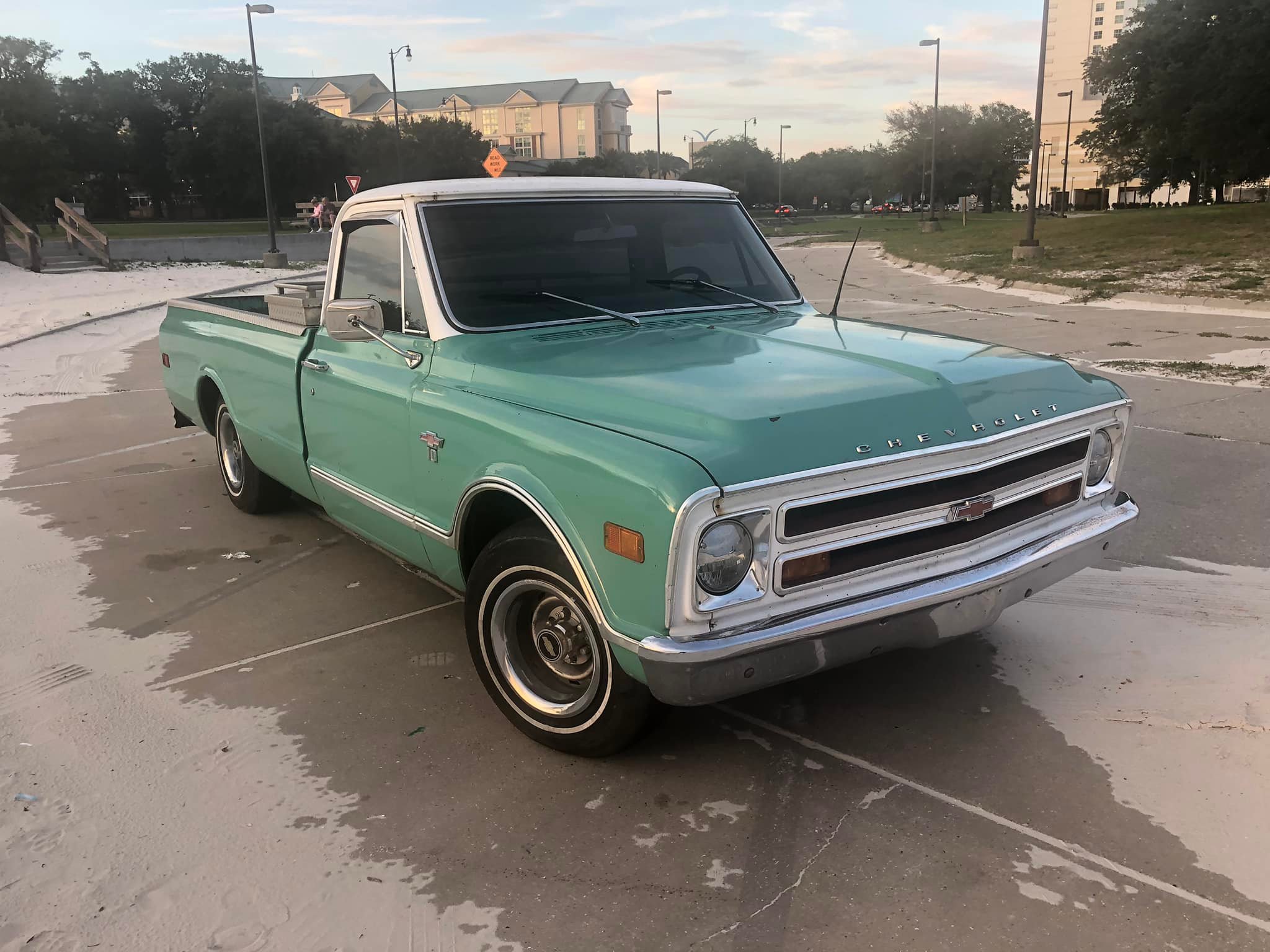 Why are some trim holes different on a 68 C10?