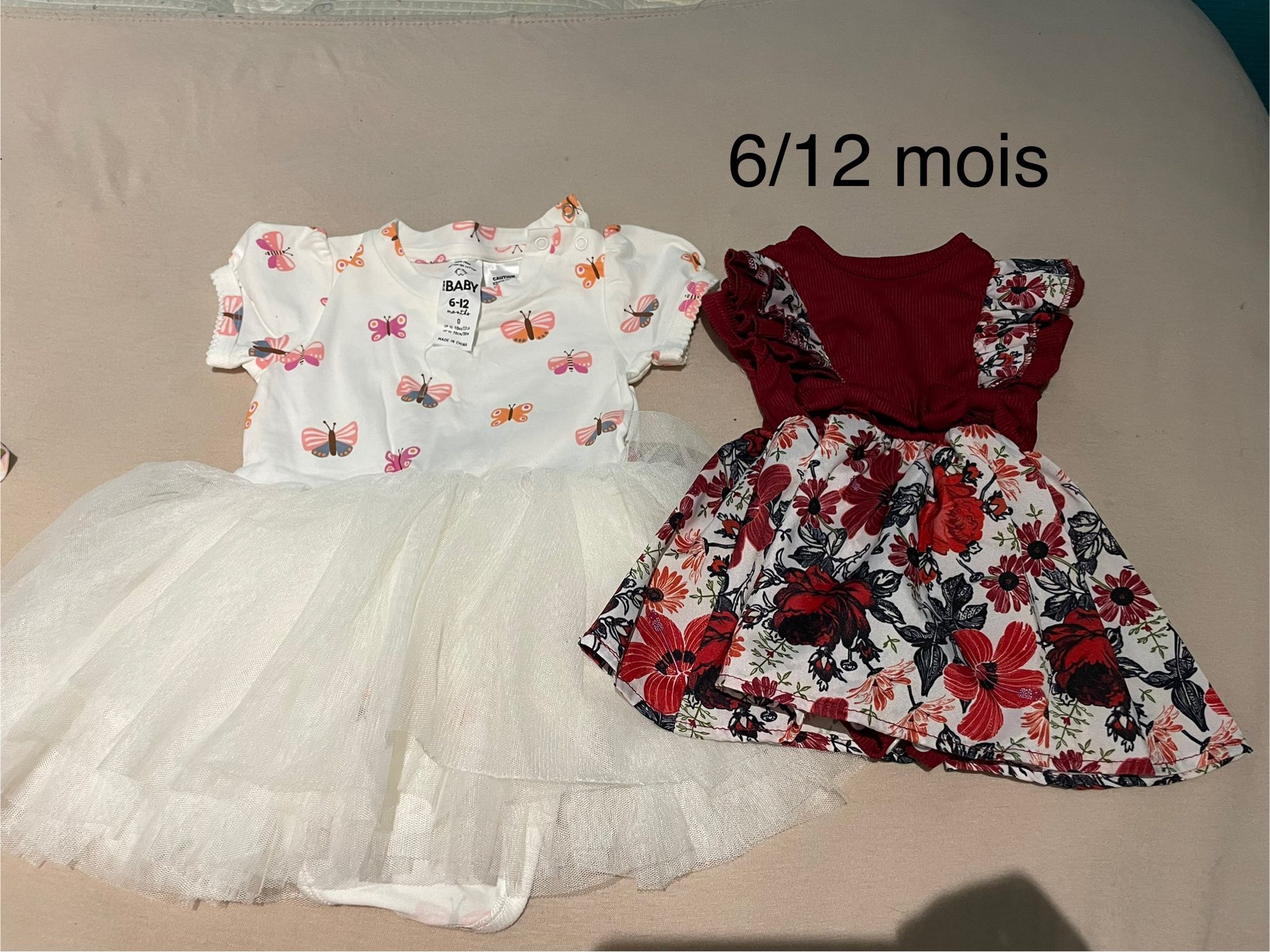 Lot De Vêtements Pour Bébé Taille 6-12 Mois - Occasion En Très Bon état
