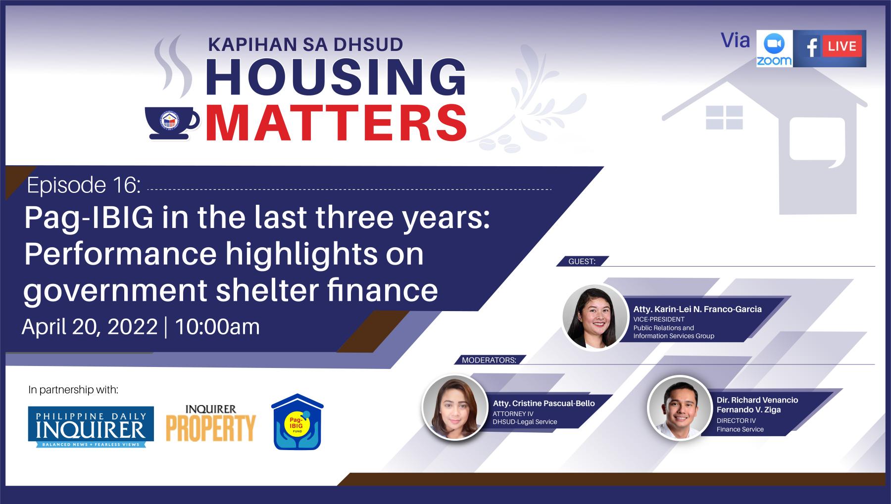 Department - May Pag-IBIG sa Kapihan! Samahan si Pag-IBIG Fund (HDMF ...