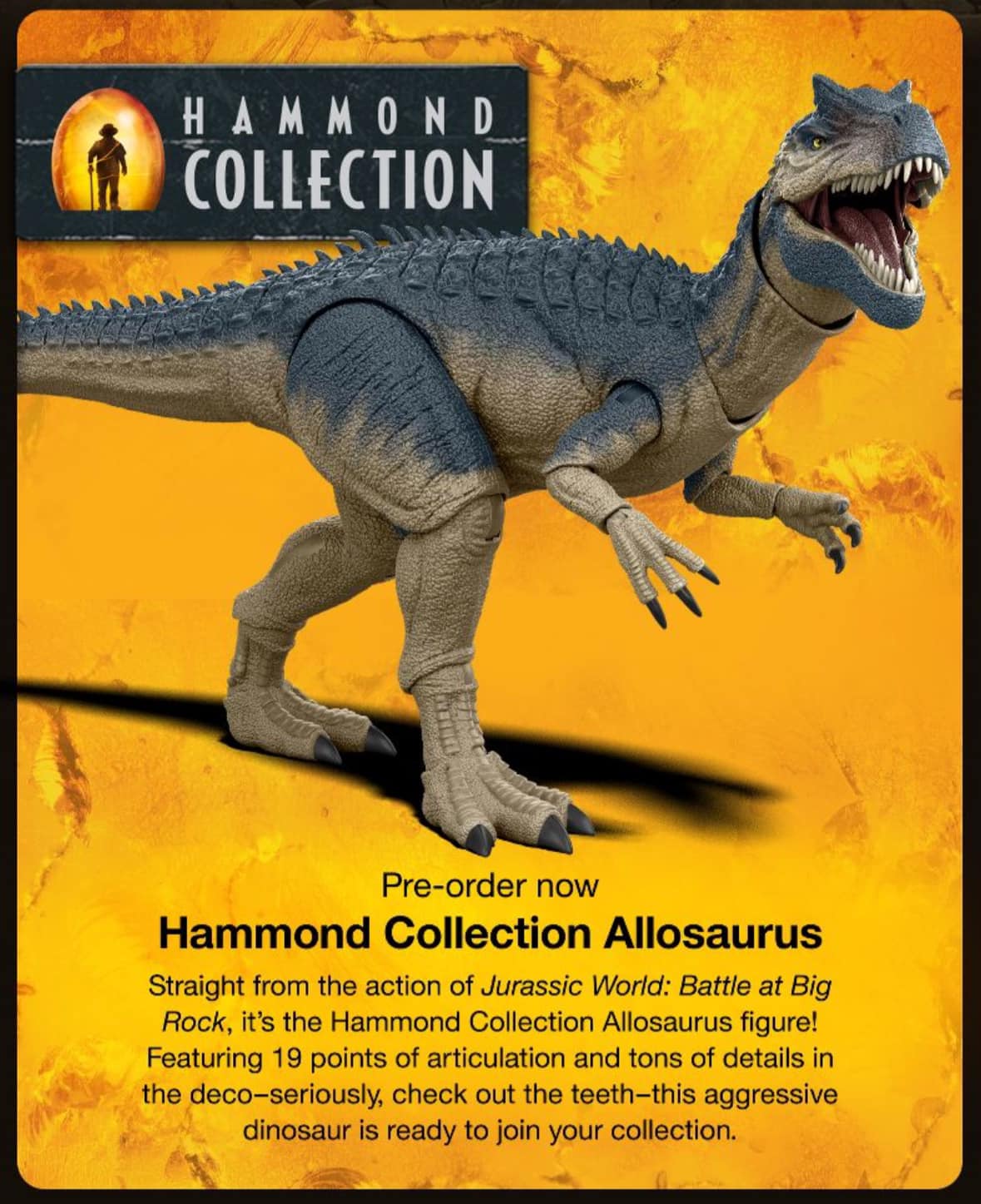 THE ATOMIC ALLOSAURUS HAS MADE LANDFALL IN THE US! Today we have a