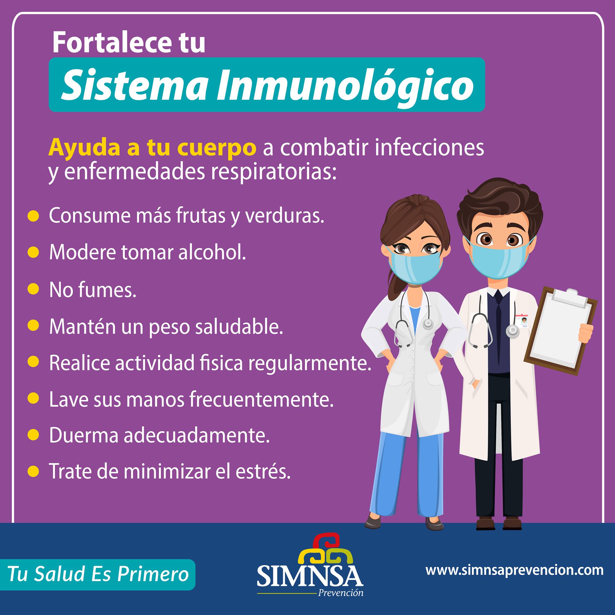 Mantenerte saludable y evitar... - Simnsa Health Care
