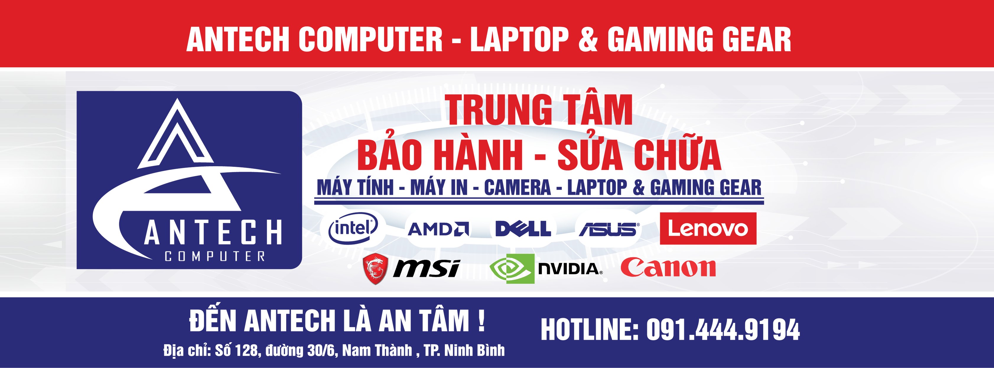 Antech - Laptop, PC Repairs | Ninh Bình
