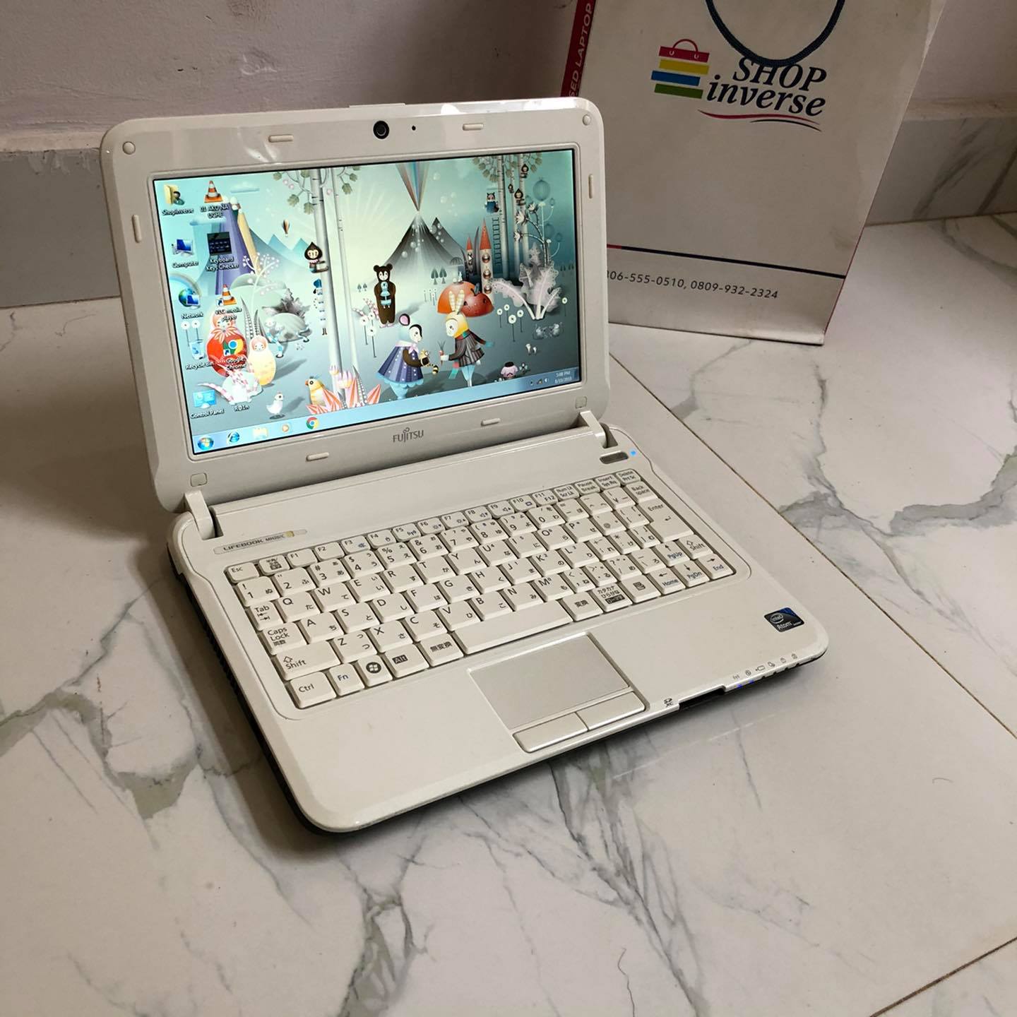 Fujitsu MH20/C - Intel Atom N455 @ 1.67GHz - 250GB HDD - 2GB RAM