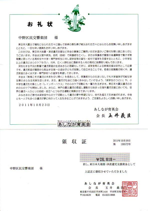 中野区民交響楽団 照片 Facebook