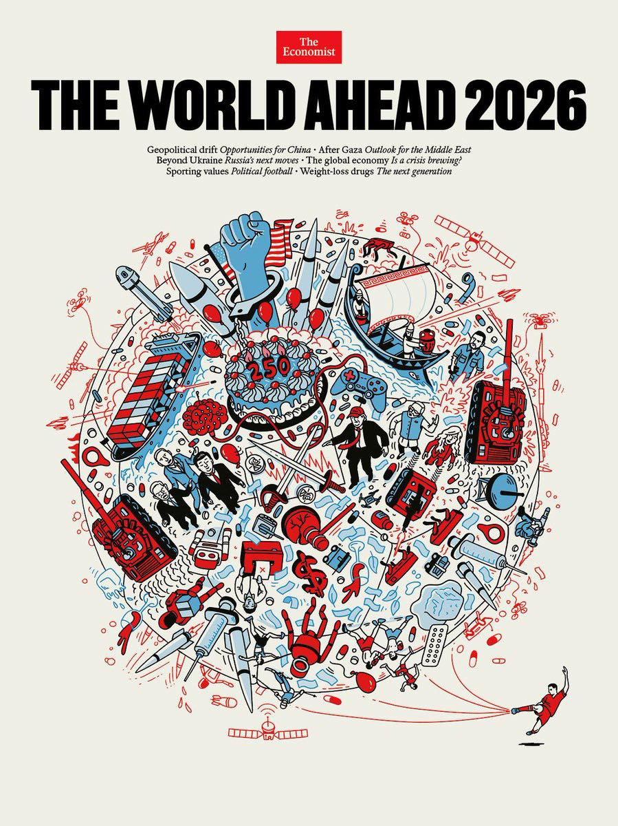 The Economist's World Ahead 2026 full color edition