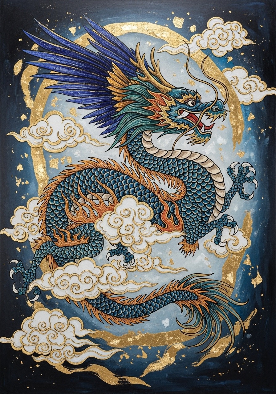Lost and Found - Dragon Phoenix , 2022 200 x 120cm , Neon on