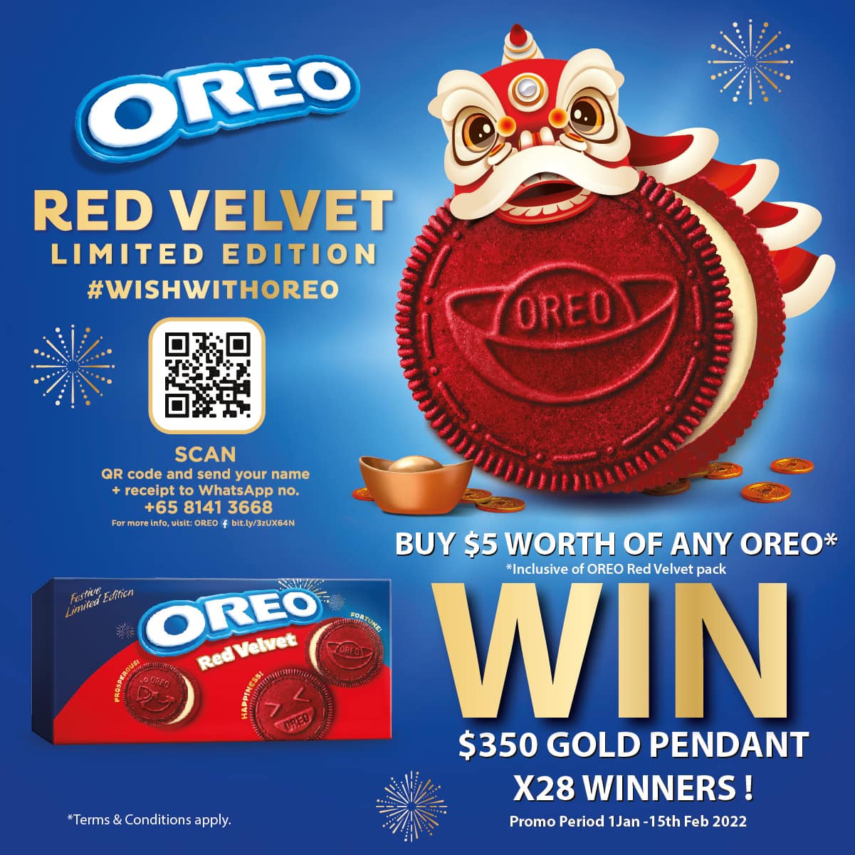 OREO - Chinese New Year just got more prosperous with OREO! Stand a ...