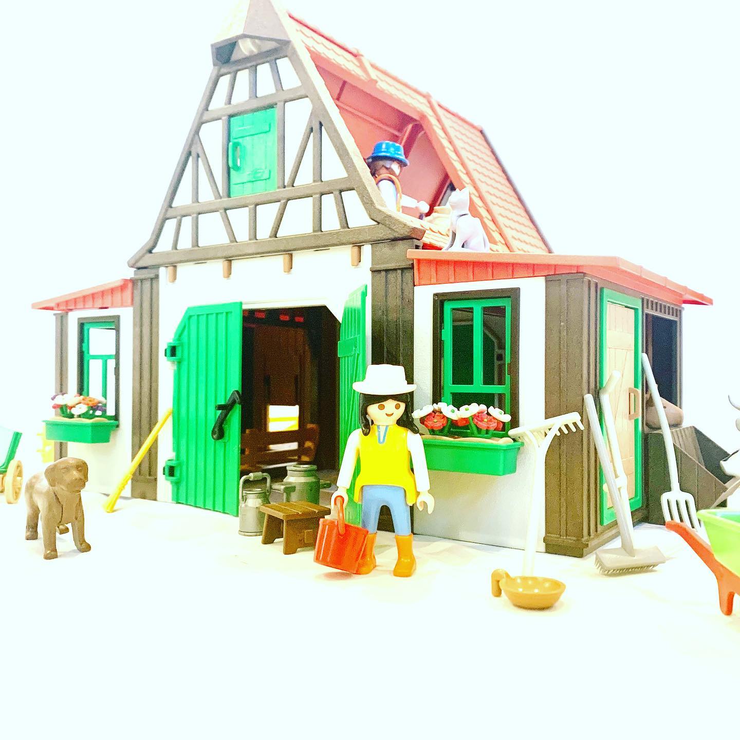 Pièce Détachée Playmobil Ferme : Plancher De Grenier (réf. 30 02 847) - Occasion