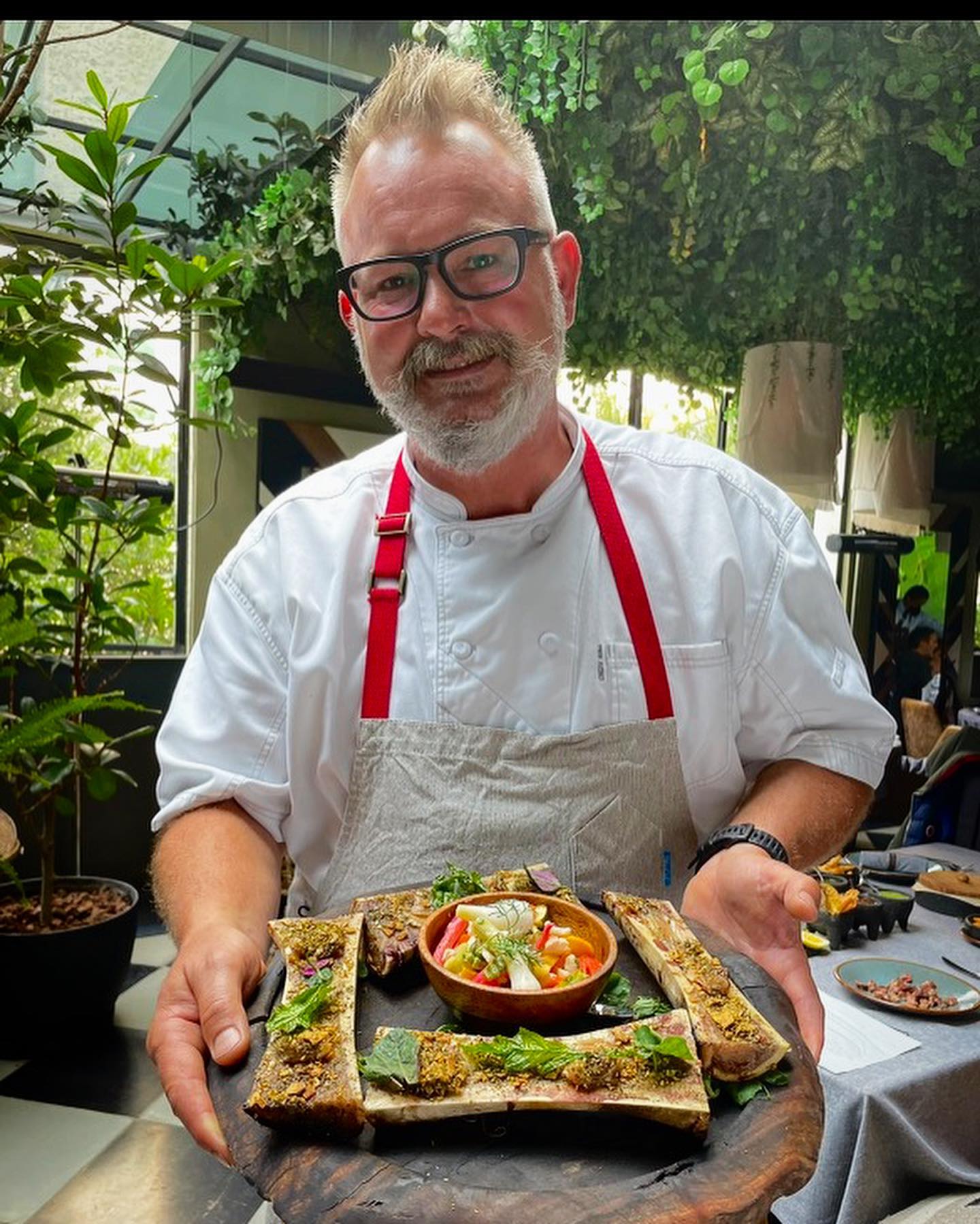 El chef Drew Deckman @bajafishingchef... - Culinaria Mexicana