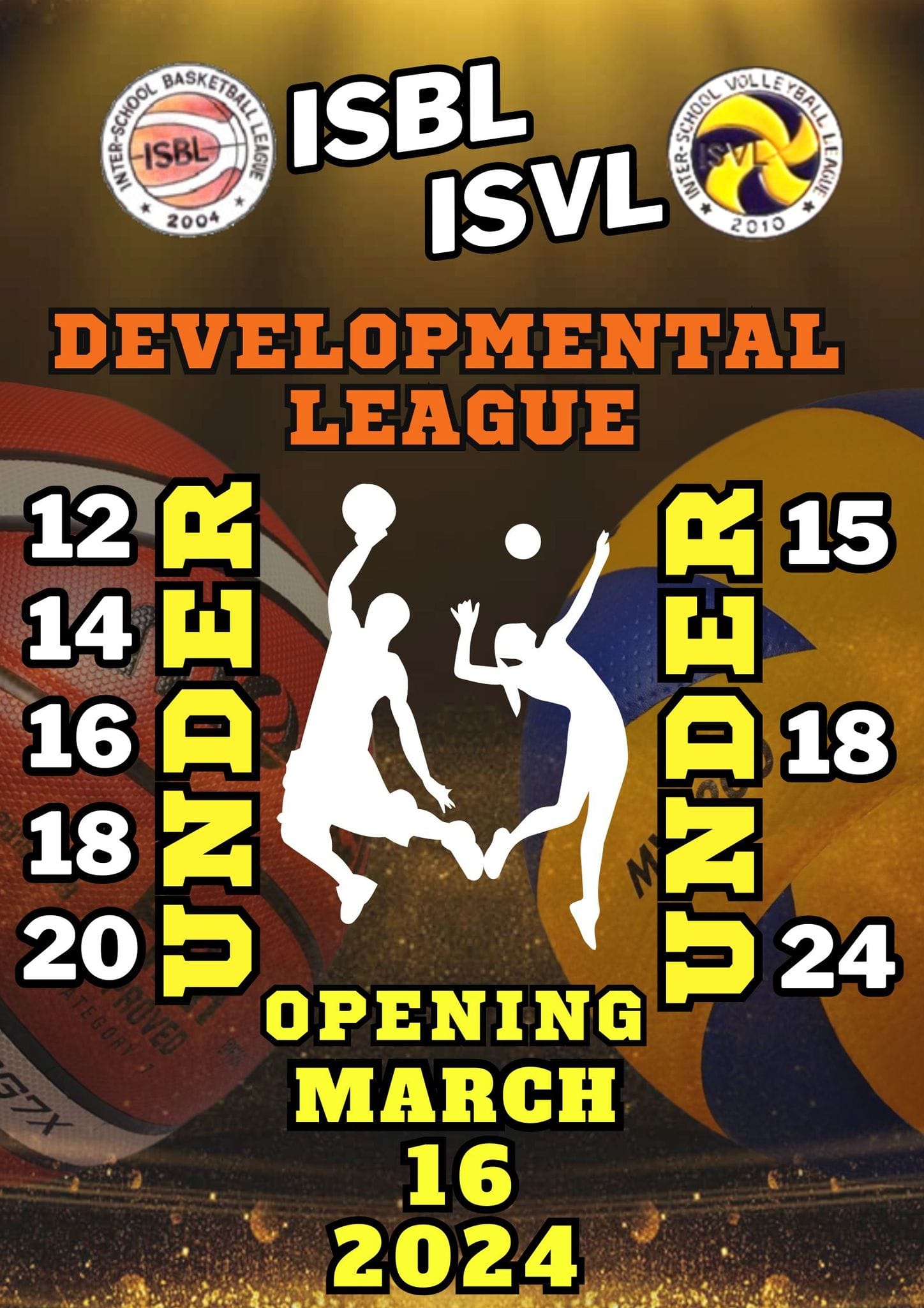 Inter school basketball & volleyball league