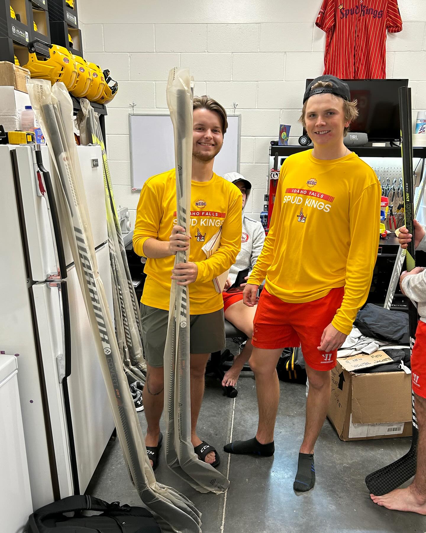 Spud Kings - Spud Kings equipment manager, Colin, handing... | Facebook